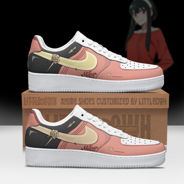 Yor Forger AF1 Sneakers - Custom Spy x Famil Shoes