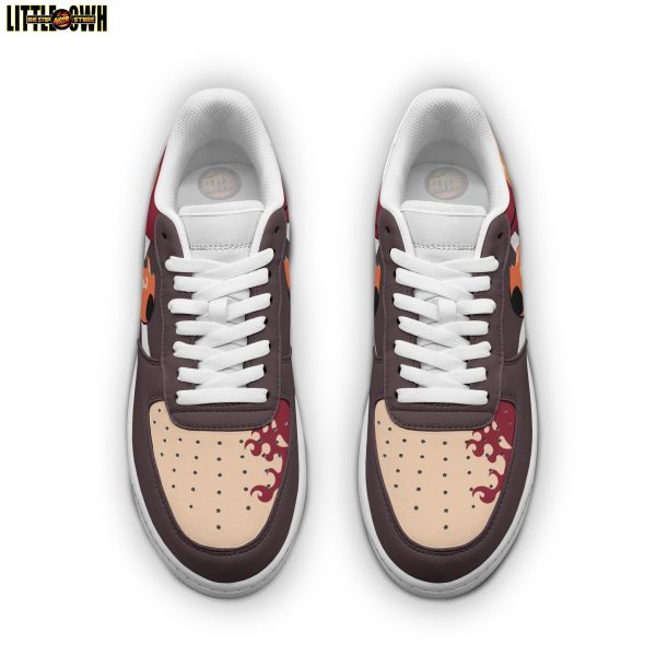 Yoriichi Tsugikuni Anime Sneakers - Custom Demon Slayer AF1 Shoes 6 yoriichi tsugikuni anime sneakers custom demon slayer af1 shoes o9oyy