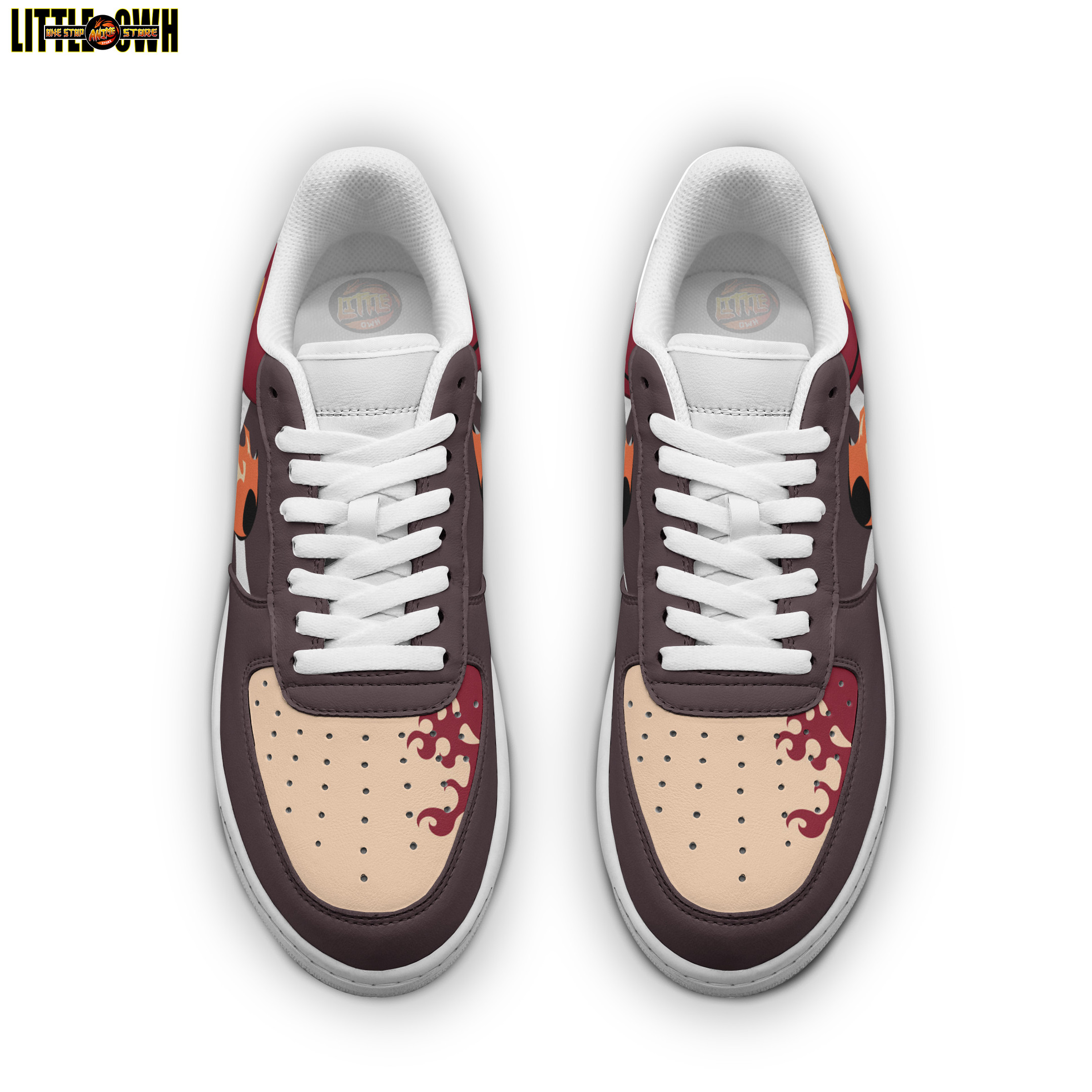 Yoriichi Tsugikuni Anime Sneakers - Custom Demon Slayer AF1 Shoes 3 Yoriichi Tsugikuni Anime Sneakers - Custom Demon Slayer AF1 Shoes - Image 3