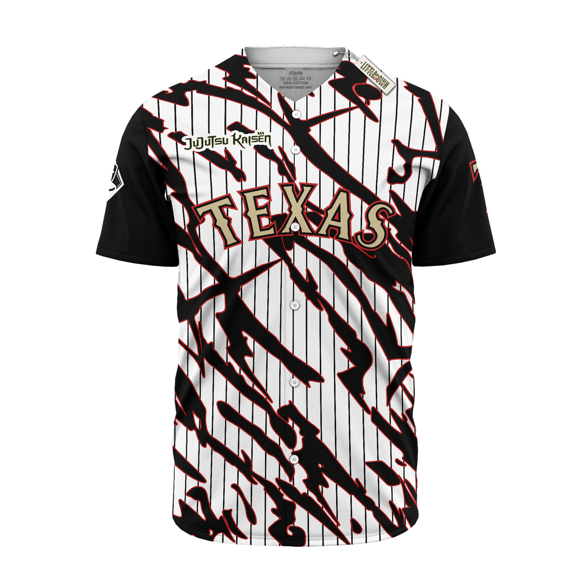 Yuji Itadori Texas Rangers x JJK 2026 Baseball Jersey