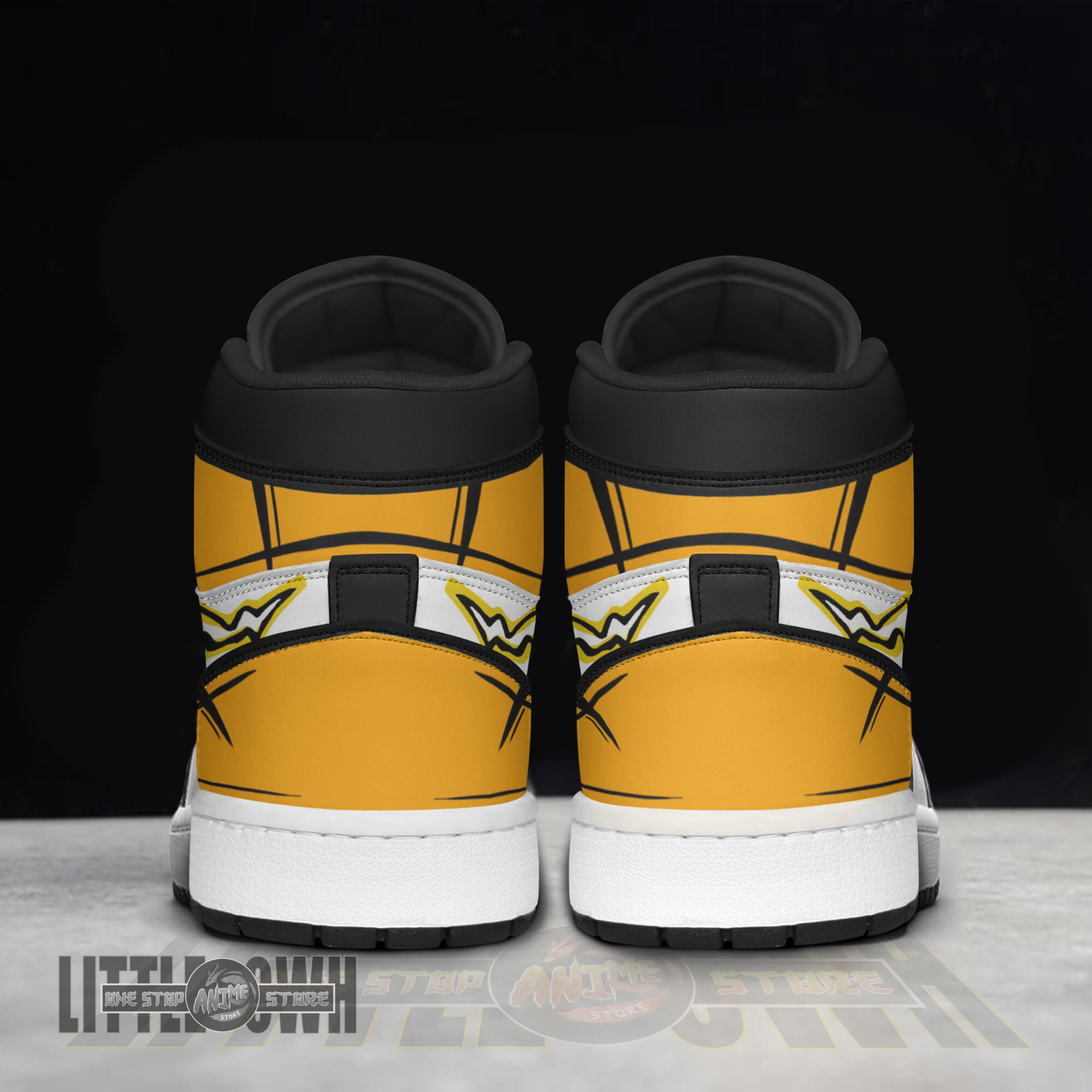 Zenitsu Agatsuma Persionalized Shoes Thunder Breathing Demon Slayer Anime Boot Sneakers 4 Zenitsu Agatsuma Persionalized Shoes Thunder Breathing Demon Slayer Anime Boot Sneakers - Image 4