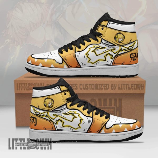 Zenitsu Shoes Custom KnY Anime Boot Sneakers