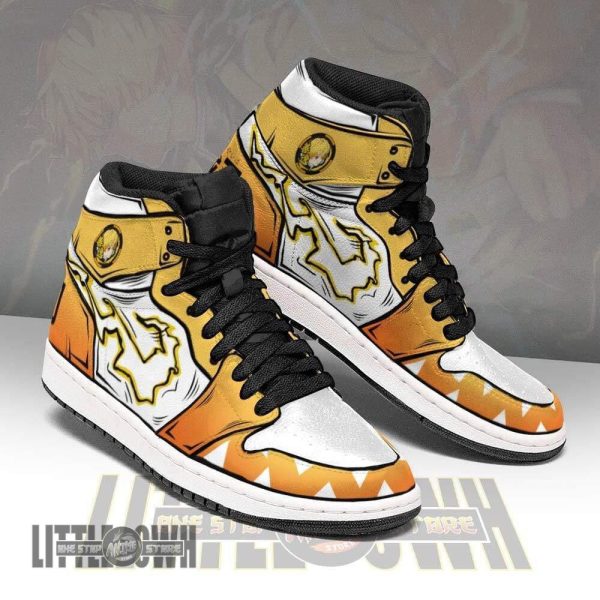 Alternative view of Zenitsu Shoes Custom KnY Anime Boot Sneakers
