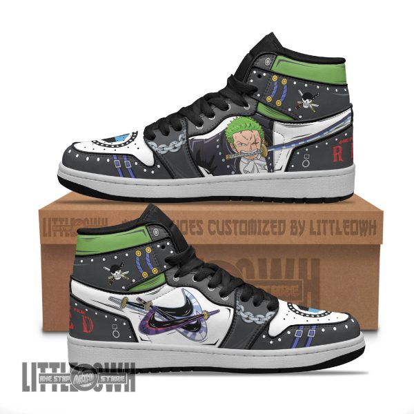 Roronoa Zoro One Piece Custom Anime Boot Sneakers