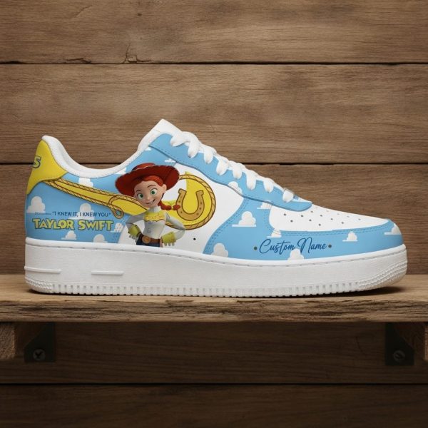 Jessie TS Custom AF1 Sneakers 7 KH260610012 Jessie Toy Story Custom AF1 Sneakers 2