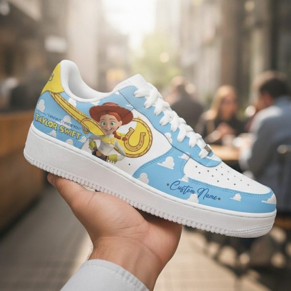Jessie TS Custom AF1 Sneakers 6 KH260610012 Jessie Toy Story Custom AF1 Sneakers 3